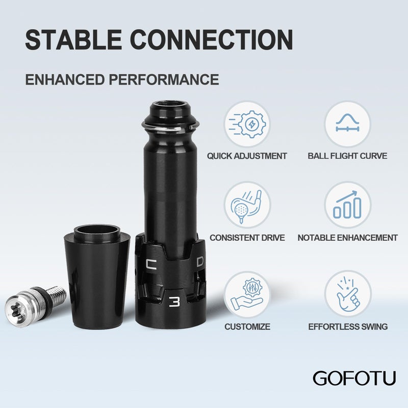 Gofotu .335 Adapter Sleeve W/Serial Compatible with Titleist GT2,GT3,GT4ï¼ŒTS1,TS2,TS3,TS4,917/915/913D, Driver - Image 5